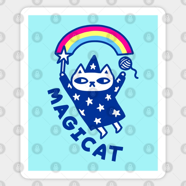 Magicat Sticker by obinsun